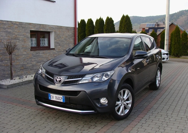 Toyota RAV4 cena 62900 przebieg: 168000, rok produkcji 2014 z Limanowa małe 79